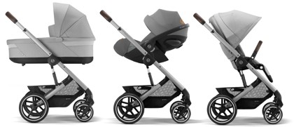 Kočárek Cybex BALIOS S LUX Lava Grey (Silver Frame) 2024_13