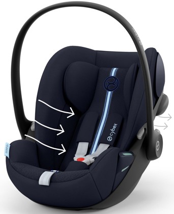 Autosedačka Cybex CLOUD G i-Size Ocean Blue Plus 2025_15