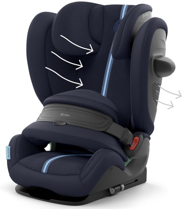 Autosedačka Cybex PALLAS G2 i-Size Ocean Blue Plus 2025_16